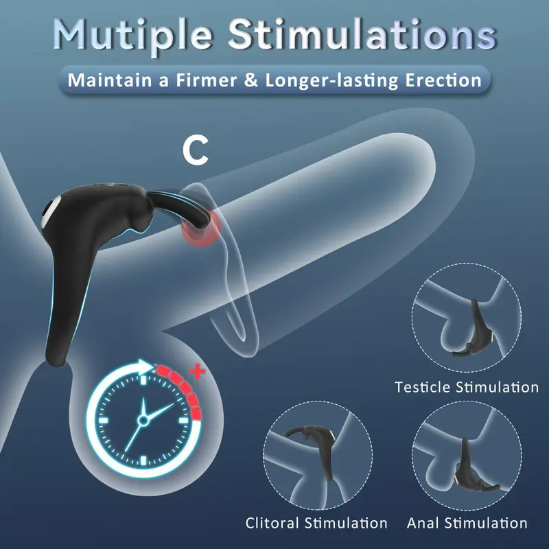 Rabbit Ear Design Cock Ring - Image 2