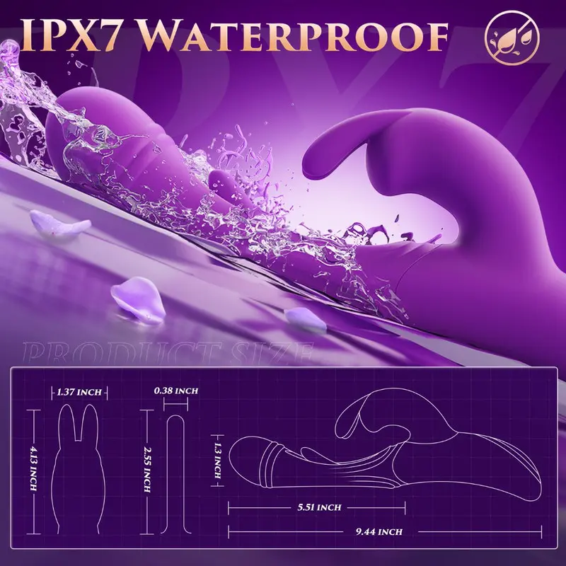 4-in-1 APP Vibrating Wand - Image 4