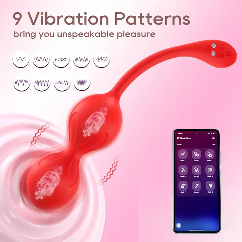 Wearing a walking vibration-stimulating Kegel ball to tighten the inner walls of the vagina - Image 3