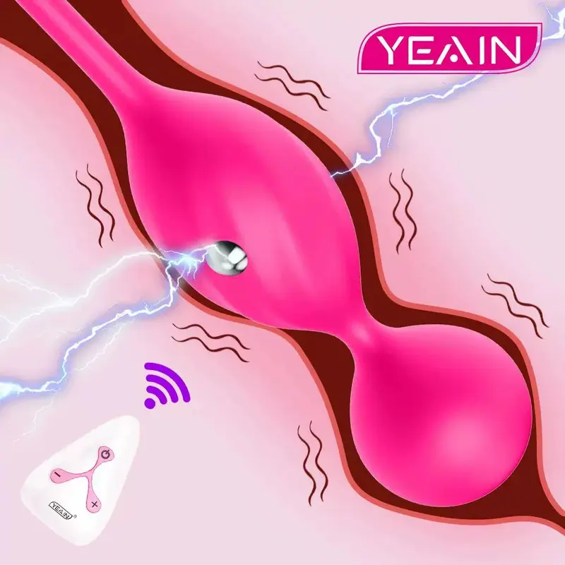 Vaginal dumbbell exercise with electric shock and egg jumping - Image 3