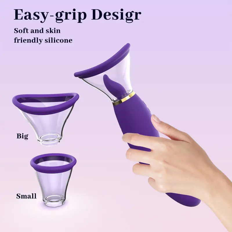 Powerful Internal Vibrator with Breast Suction Function - Image 5