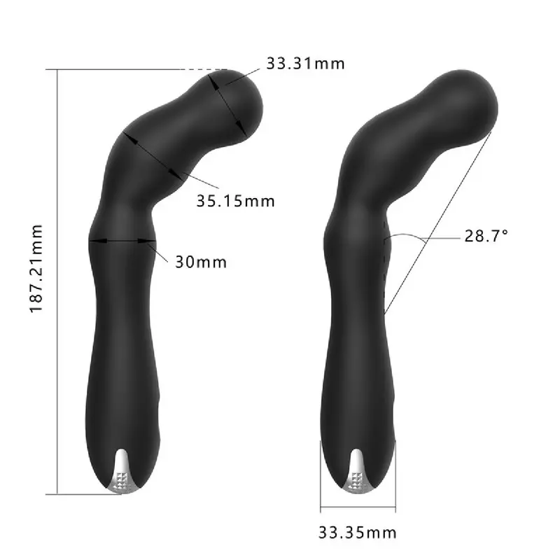 AITT Customizable Multi-Frequency Vibrator, Unisex G-Spot & Prostate Massager - Image 6
