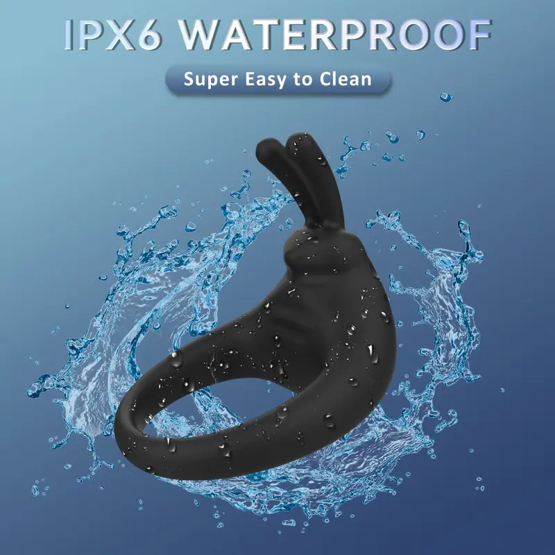 Rabbit Ear Design Cock Ring - Image 5