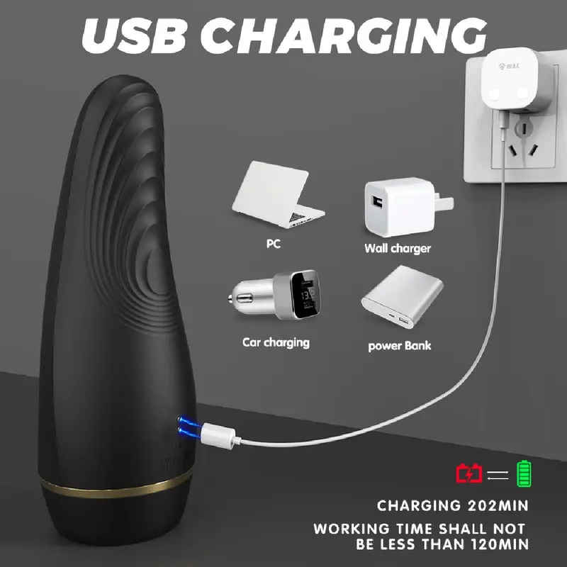 Adjustable Automatic Suction Male Masturbation Cup