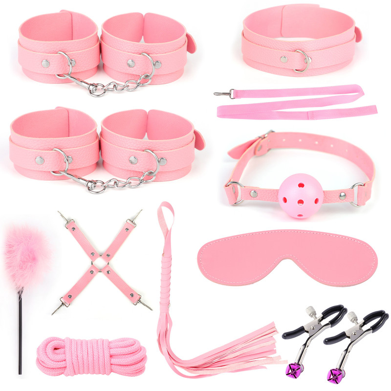 10-Piece Waterproof Glossy PVC Restraint Set - Image 2