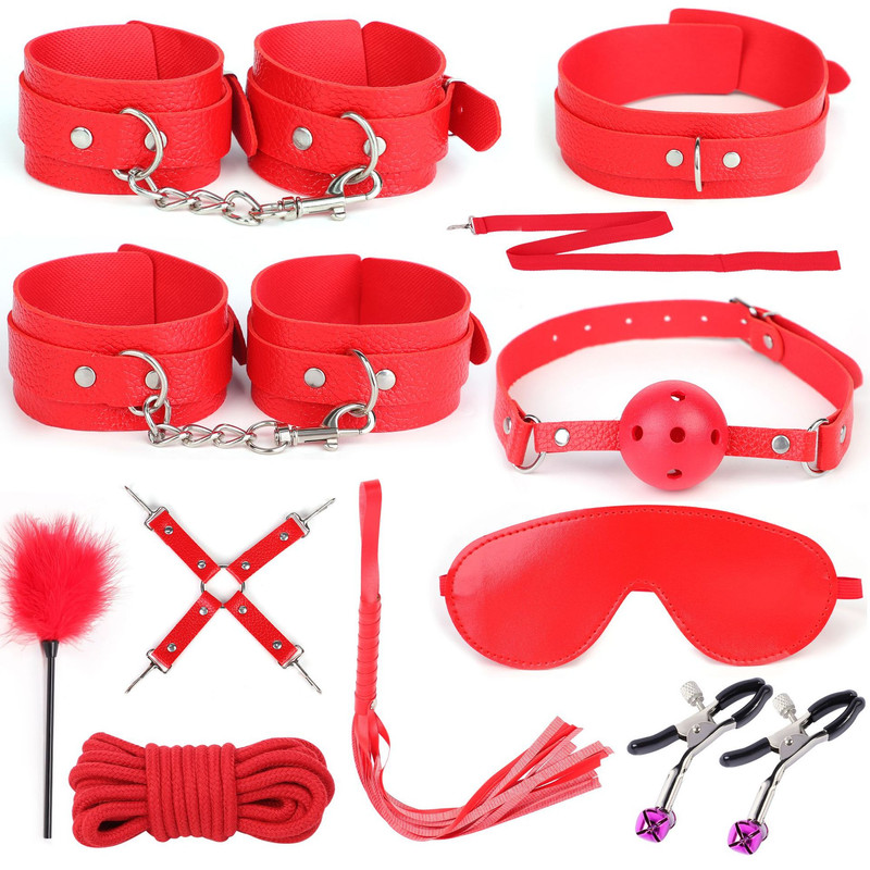 10-Piece Waterproof Glossy PVC Restraint Set - Image 3