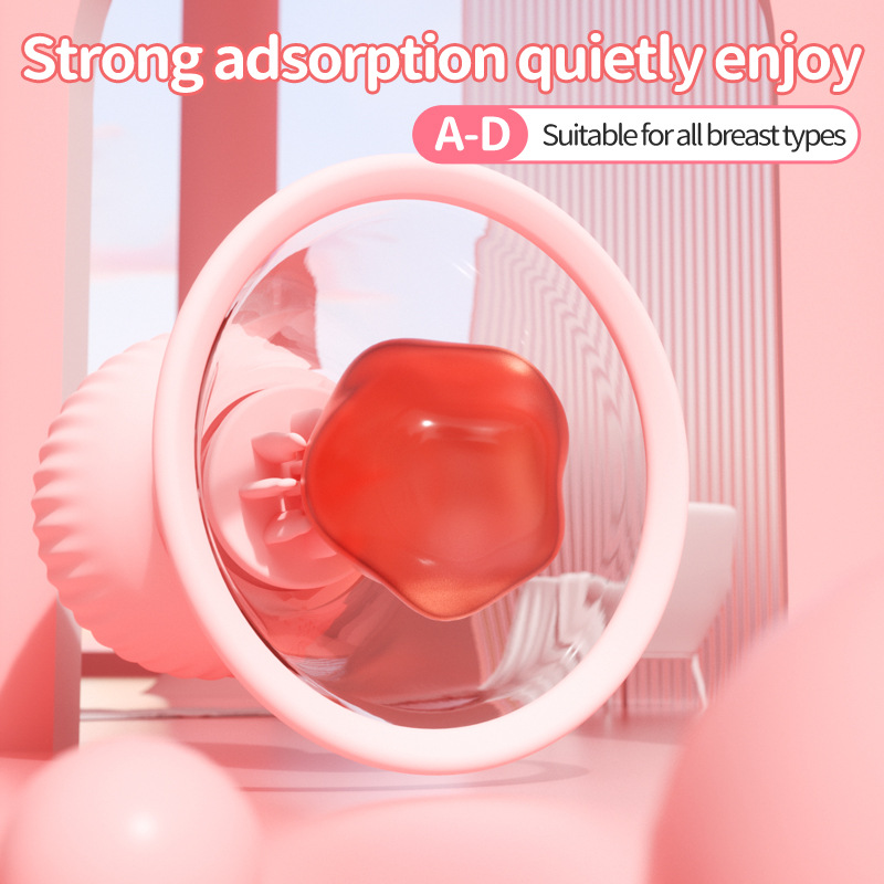 APP Control Nipple Sucking & Rotating Massager | Breast Stimulator for Women - Image 3