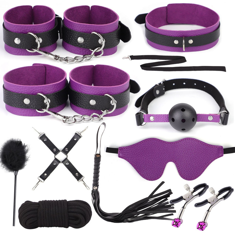 10-Piece Waterproof Glossy PVC Restraint Set - Image 4