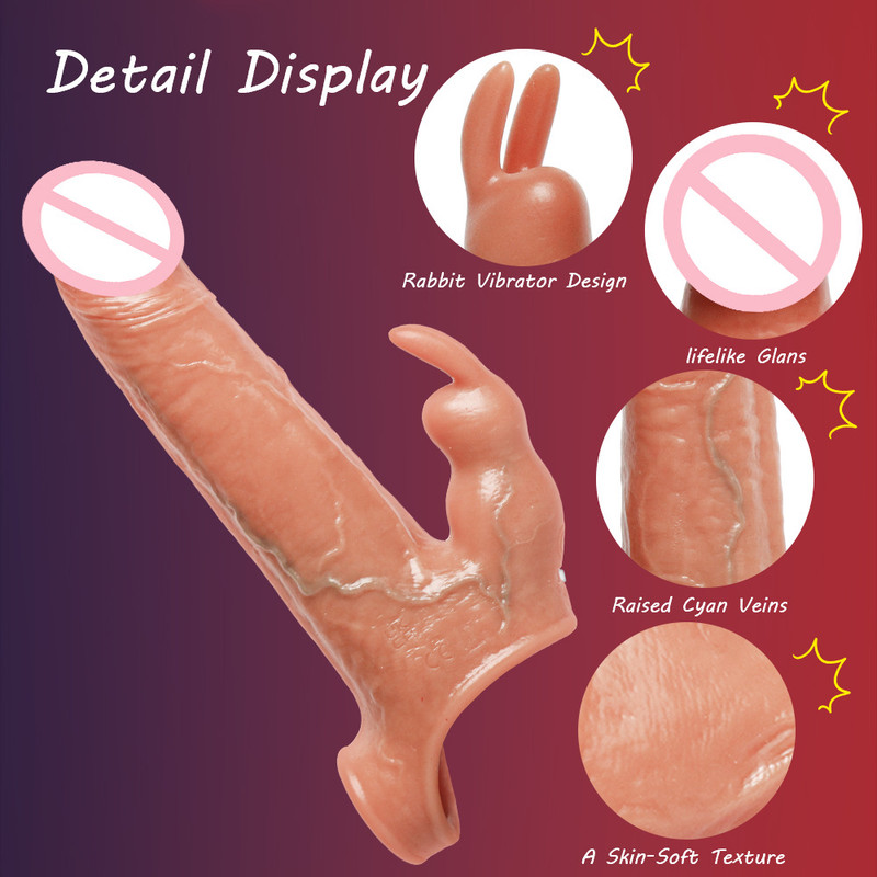 Liquid Silicone Hollow Rabbit Vibrator APP Control | G-Spot & Clit Stimulator for Women - Image 4