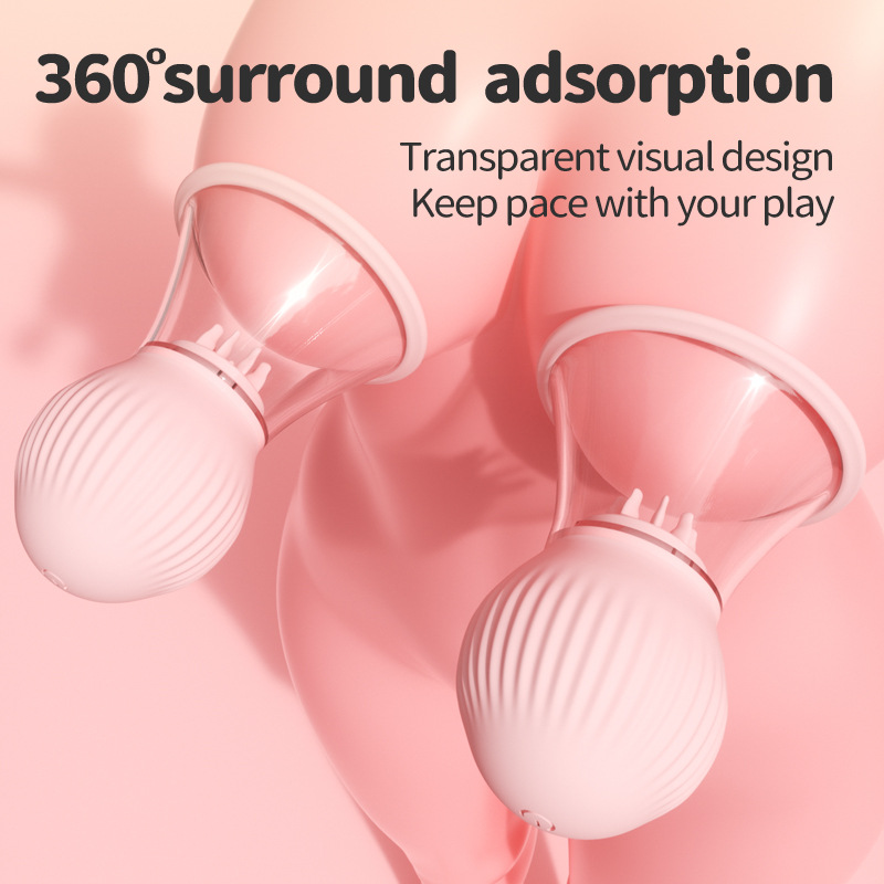 APP Control Nipple Sucking & Rotating Massager | Breast Stimulator for Women - Image 4