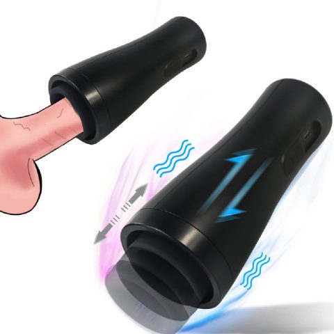 Dark Warrior Automatic Thrusting Male Masturbation Cup