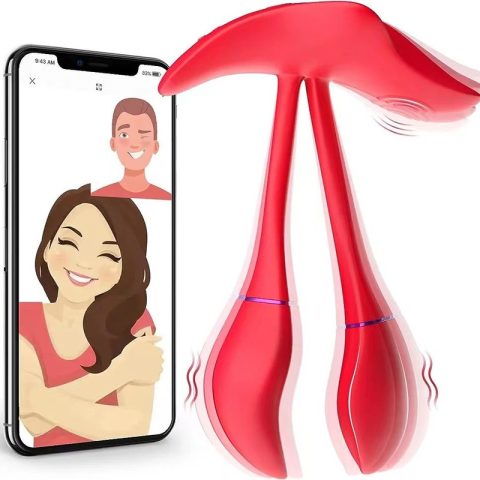 Dual Head APP Control Wearable Egg Vibrator | 9+9 Vibration Modes